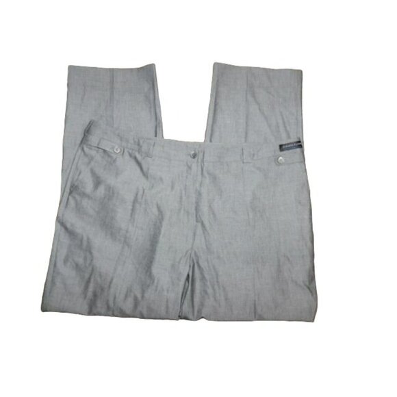 Eugen Klein Size 50/ 3X Designer Plus Size Gray Pants NEW - Picture 1 of 2